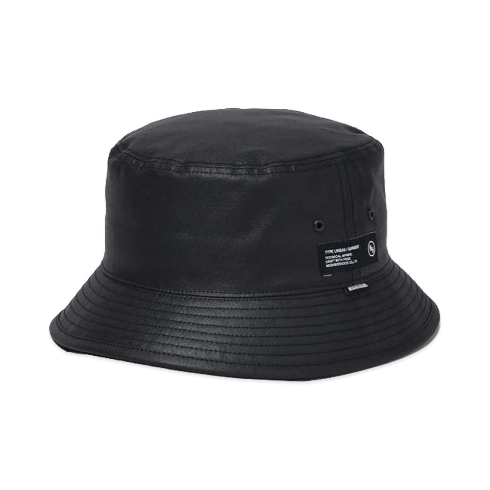 NEIGHBORHOOD Coated Bucket Hat "Black"