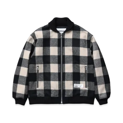 NEIGHBORHOOD Buffalo Check Sports Jacket "Black"