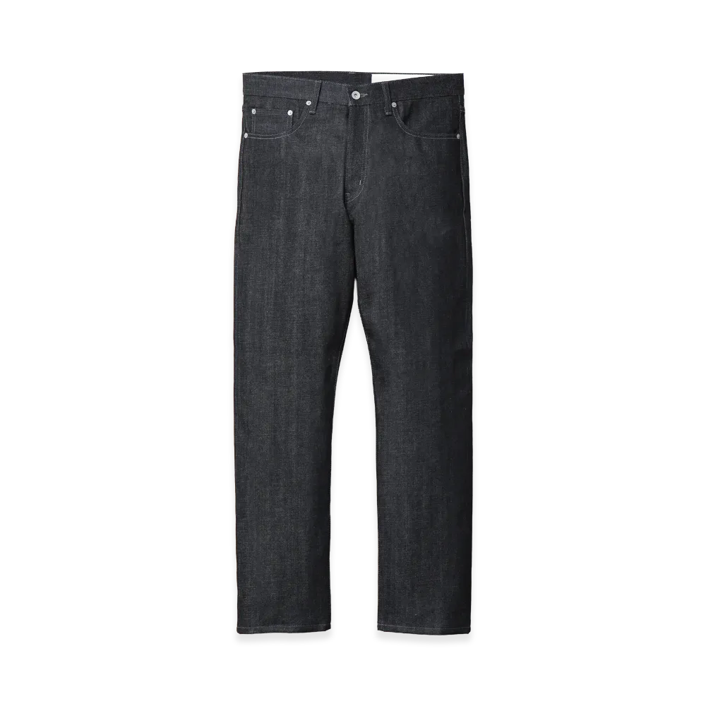 NEIGHBORHOOD Rigid Denim Slim Straight Pants "Black"
