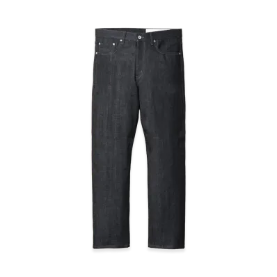 NEIGHBORHOOD Rigid Denim Slim Straight Pants "Black"