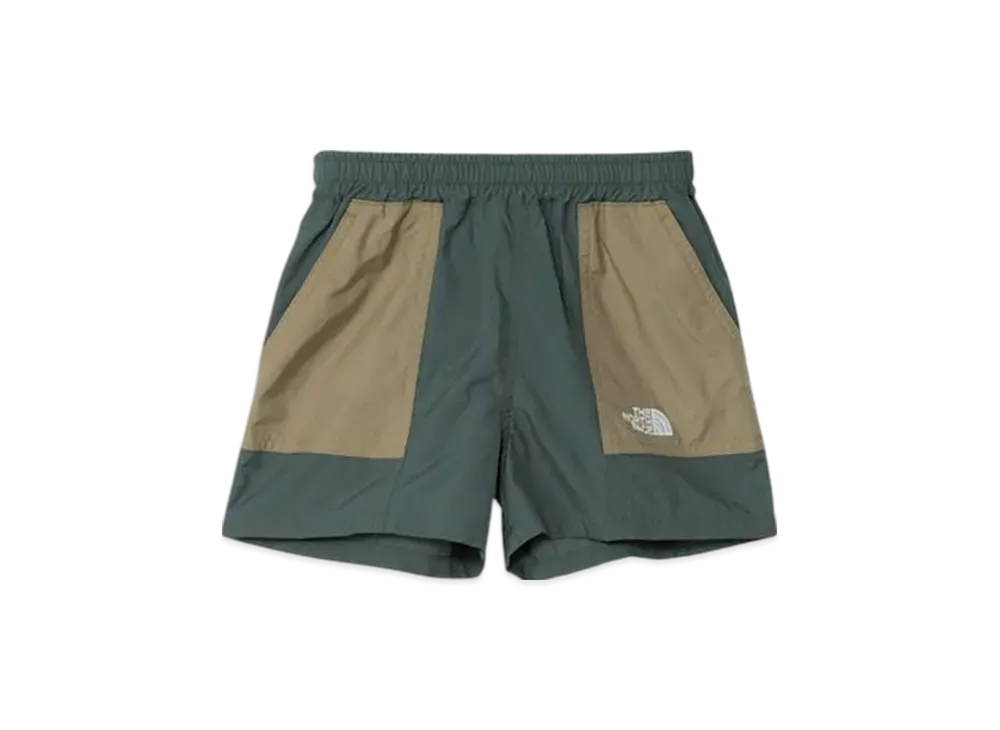 The North Face Kids Toddler Field Short "Duck Green/Classic Khaki"