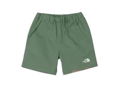The North Face Toddler Cotton Easy Shorts Kids "Duck Green"