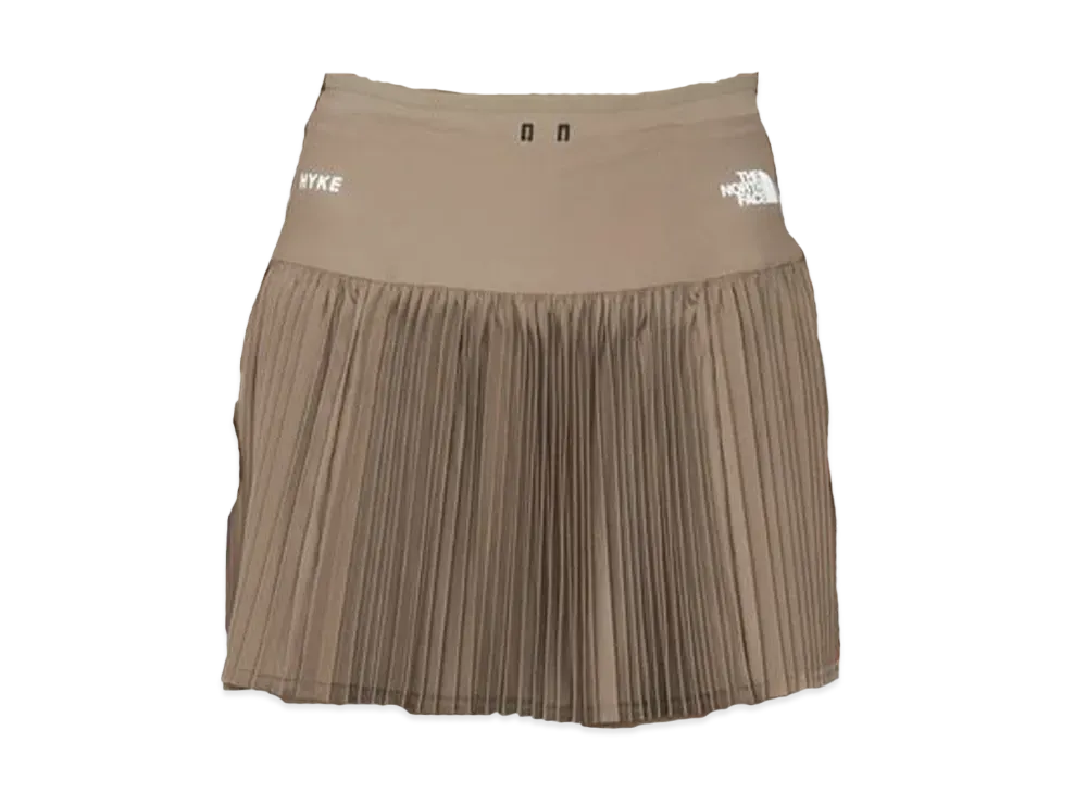 The North Face x HYKE Women's Enduris Trail Pleats Skirt "Tan"