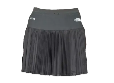 The North Face x HYKE Women's Enduris Trail Pleats Skirt "Dark Gray