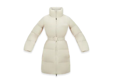 The North Face Nuptse Belted RDS Down Coat - 24FW (W) "Sand Shell"