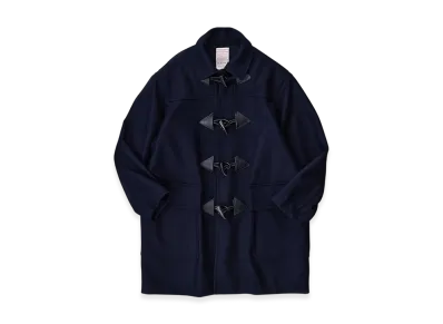 NICENESS Wetton Duffle Coat - Lightweight Melton "Navy"