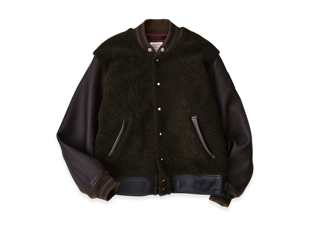 NICENESS Canucks Grizzly Stadium Jacket "Olive"