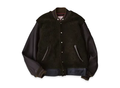 NICENESS Canucks Grizzly Stadium Jacket "Olive"