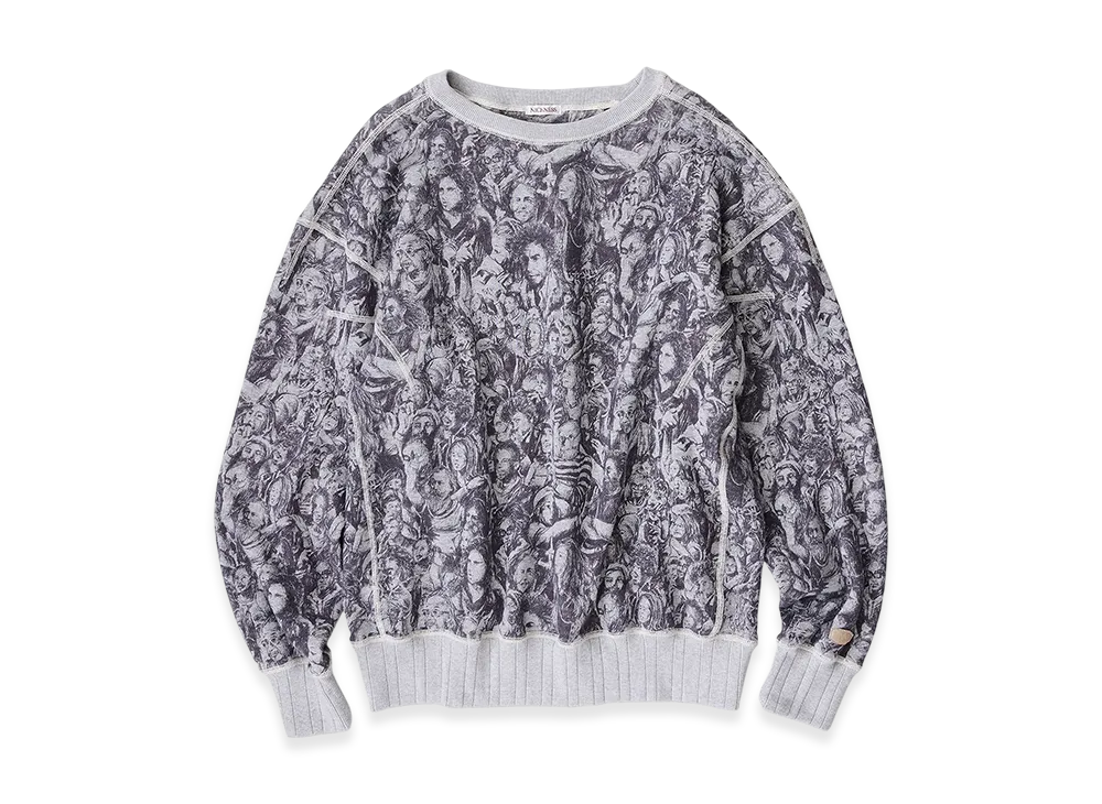NICENESS Diltz Sweatshirt Pullover - Woodstock Cotton "Heather Gray"