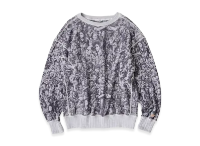 NICENESS Diltz Sweatshirt Pullover - Woodstock Cotton "Heather Gray"