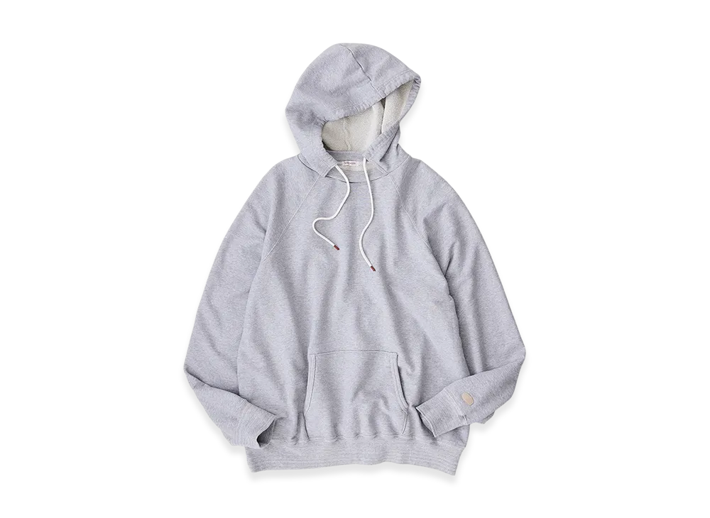 NICENESS Courtney Hooded Sweatshirt - Cotton Silk "Heather Gray"
