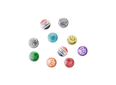 NICENESS Birthday NN Pin Badges "Multi"