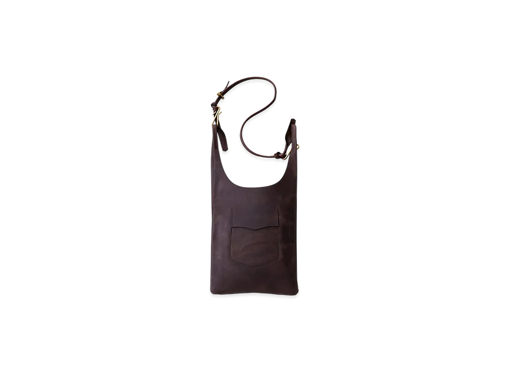 NICENESS Lowe.H.H Oiled Horse NN Shoulder Bag - Regular "Brown"