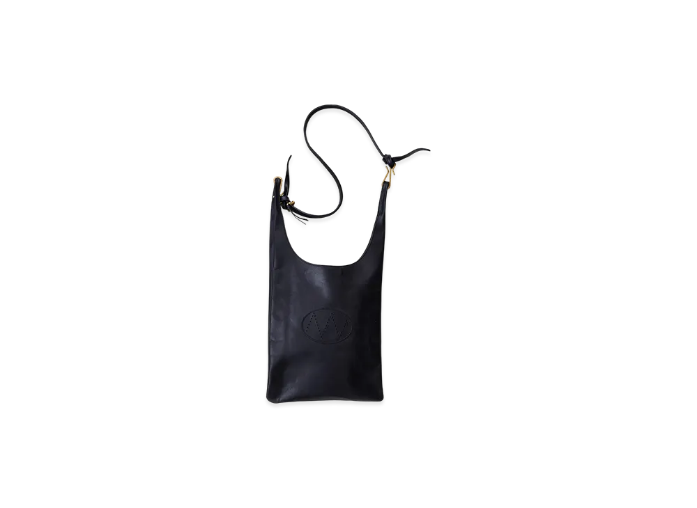 NICENESS Lowe.H.H Oiled Horse NN Shoulder Bag - Regular "Black"