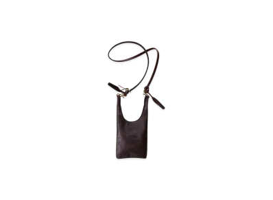 NICENESS Lowe.H.H - Petit Oiled Horse NN Shoulder Bag - Small "Brown"