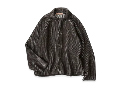 NICENESS Snafu Snap Cardigan "Gray/Khaki"