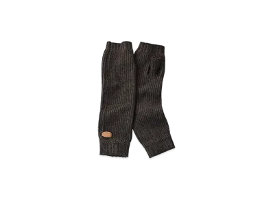 NICENESS Casady Harris Knit Fingerless Gloves "Gray/Khaki"