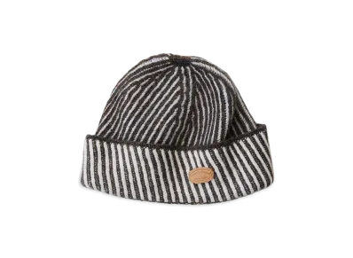 NICENESS Baez Harris Knit Watch Cap "Gray/Off White"