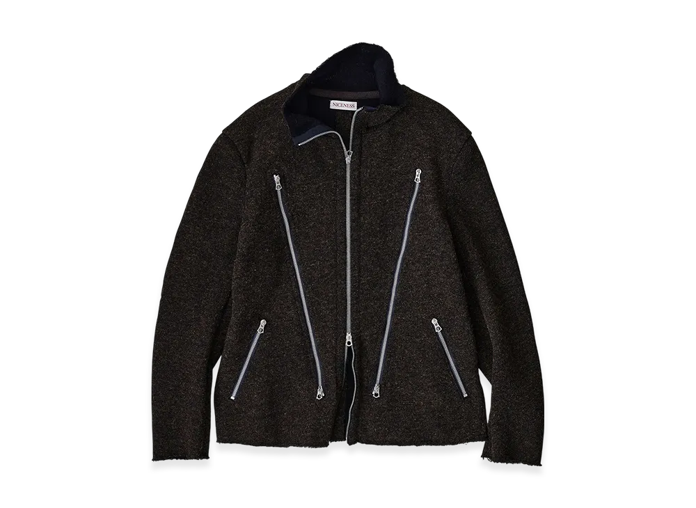 NICENESS Brent Racing Jacket "Olive"