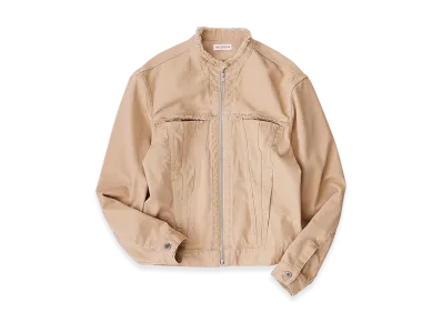 NICENESS Bowie Chino Trucker Jacket "Beige"