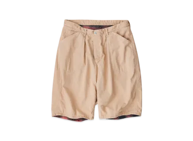 NICENESS Bolan Reversible Chino Baggy Shorts "Beige"