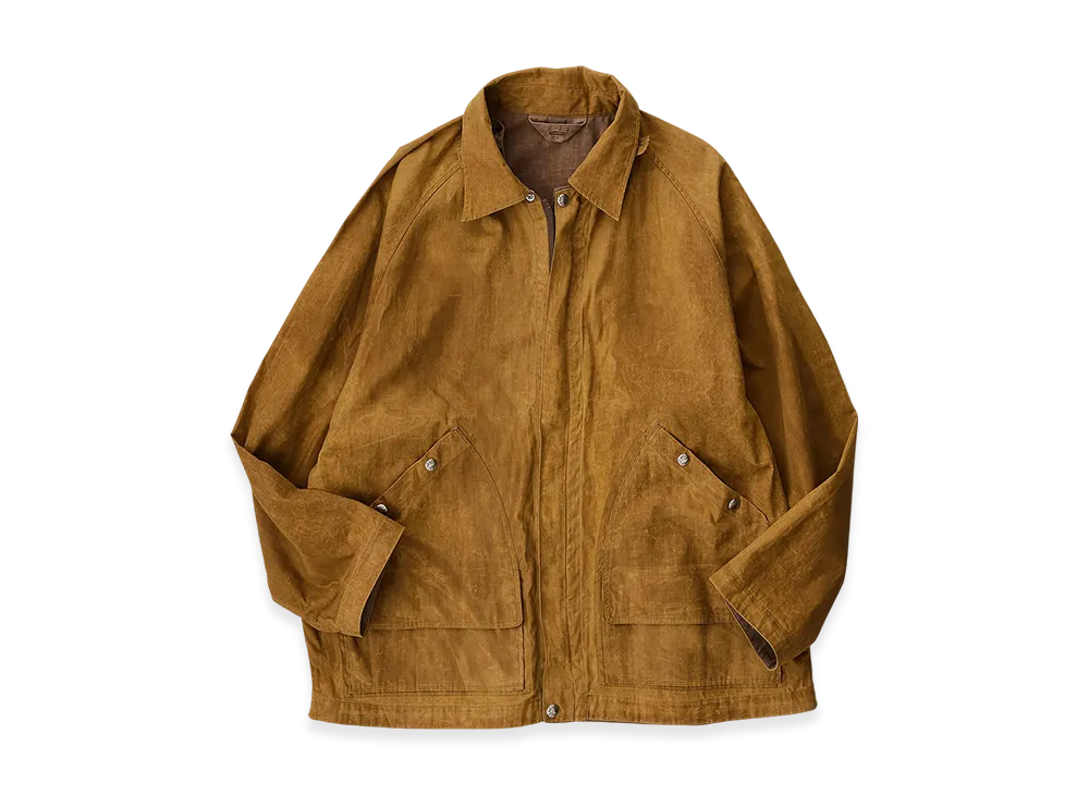NICENESS Andy.H Solid Hunter Jacket "Mustard/Brown"