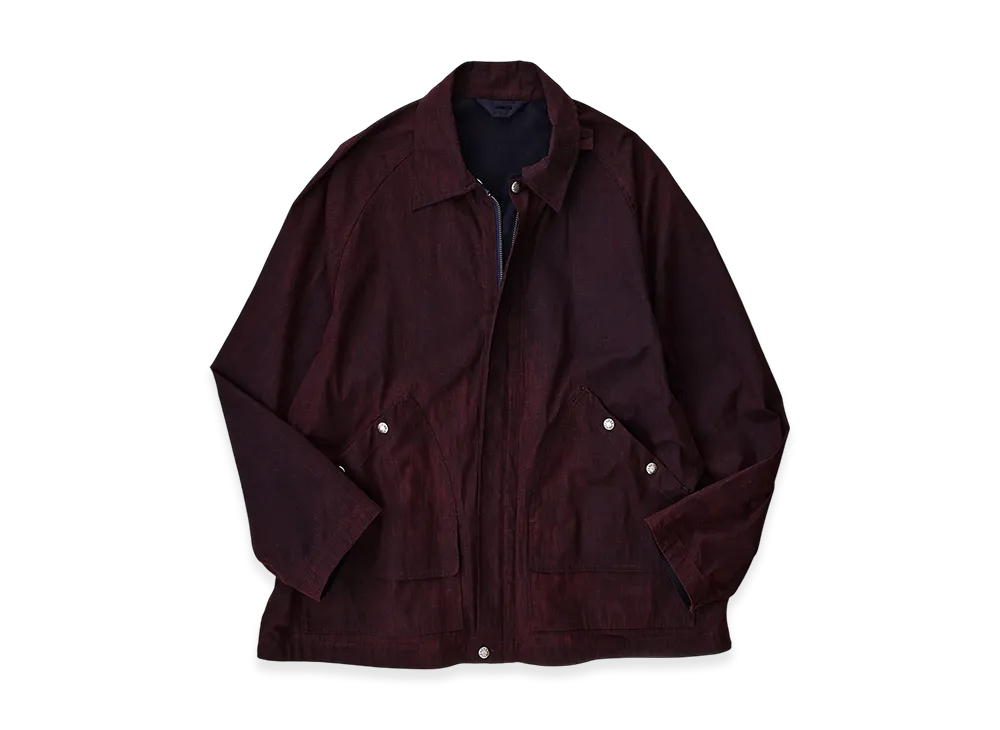 NICENESS Andy.H Solid Hunter Jacket "Red/Navy"