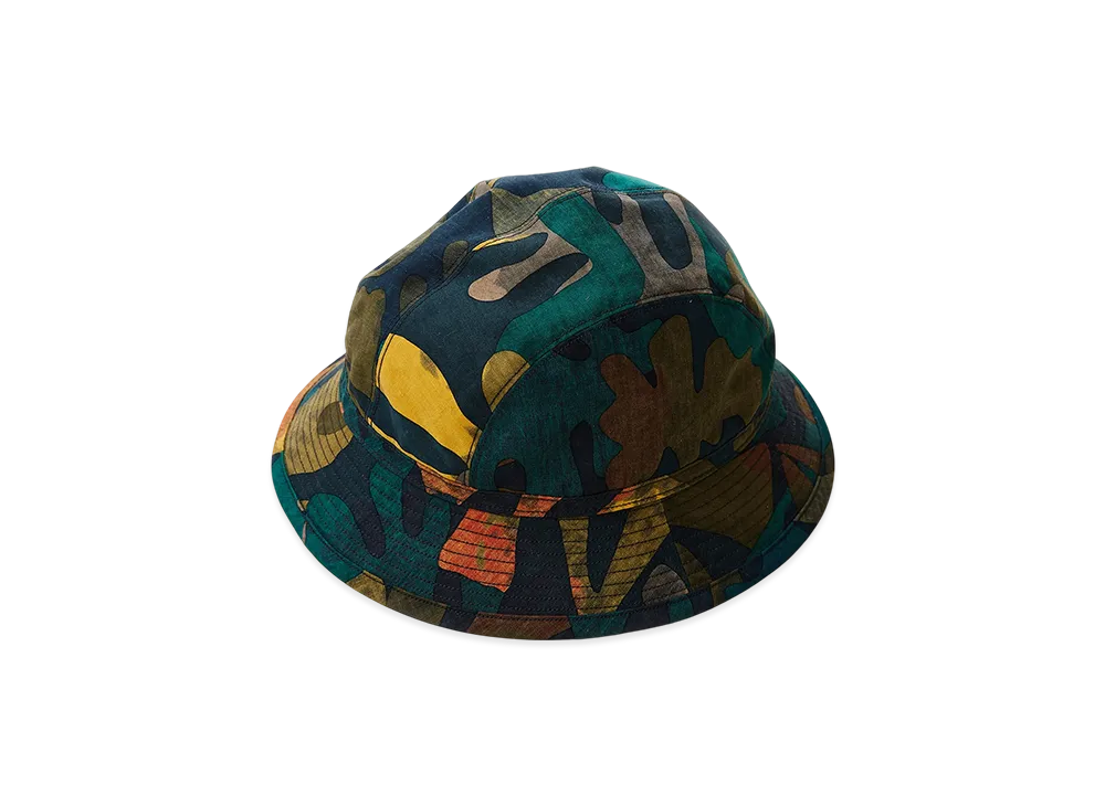 NICENESS Tyler Reversible Patterned Hat "Leaf/Flower"