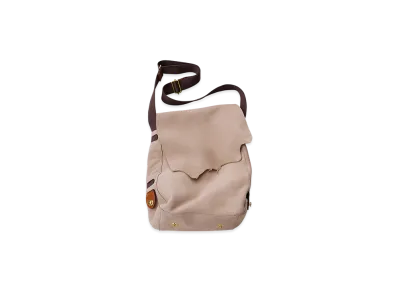 NICENESS S.Marty Lamb Leather Shoulder Bag "Taupe"