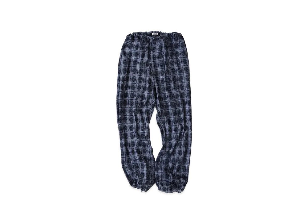 NICENESS Donald Pajama Trousers - Ombre Print Silk "Navy"