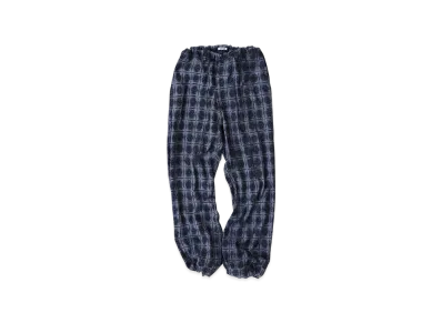 NICENESS Donald Pajama Trousers - Ombre Print Silk "Navy"