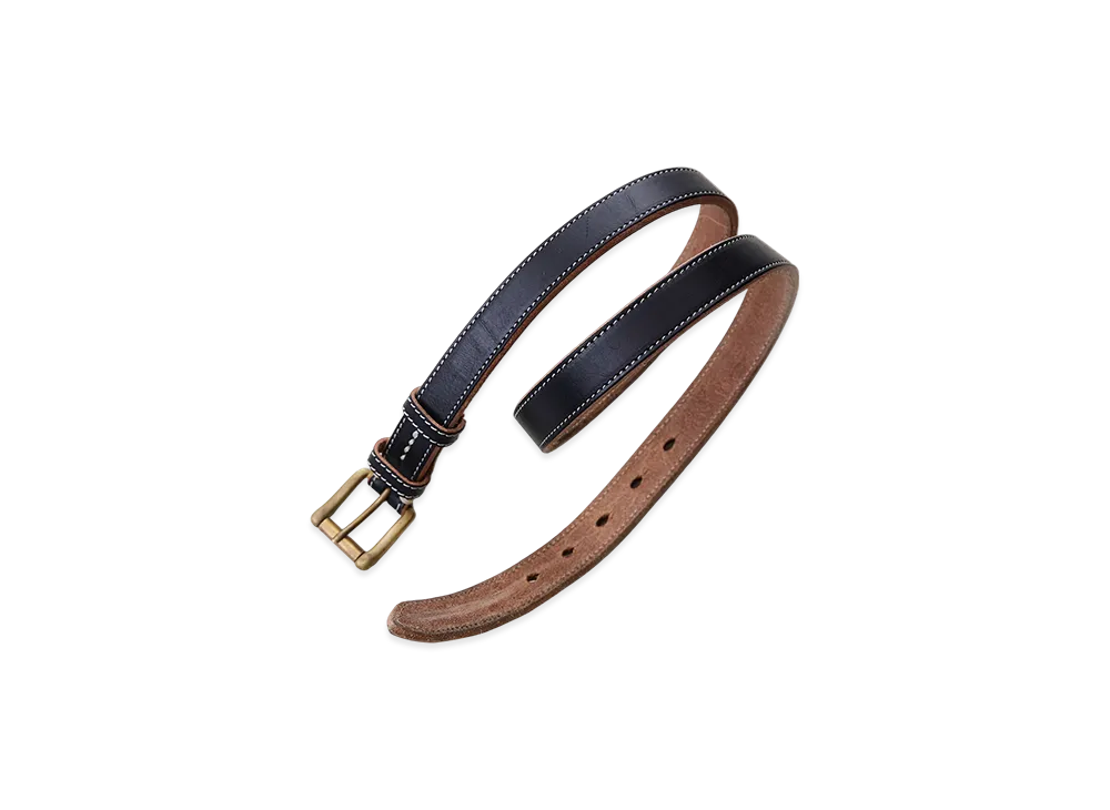 NICENESS Blade NN Bridle Leather Belt "Black"