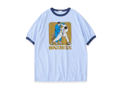 NICENESS J.Athena Judo Ringer Tee "Blue"