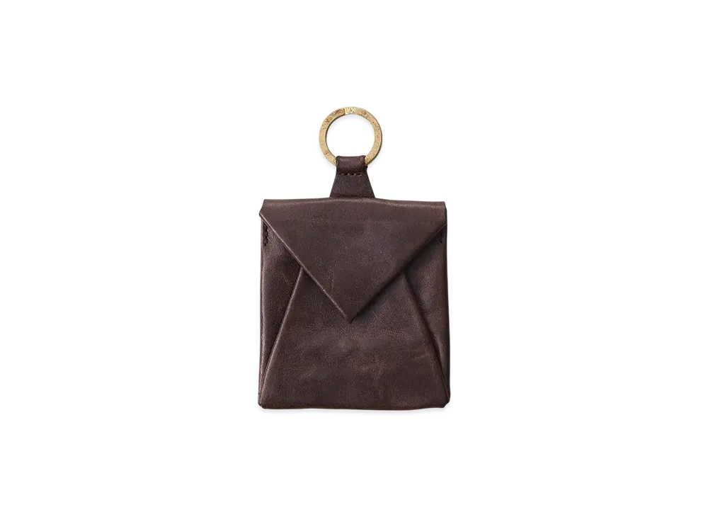 NICENESS H.R.Fats NN Coin Case - Oiled Horse Leather "Brown"