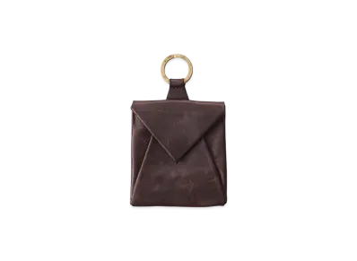 NICENESS H.R.Fats NN Coin Case - Oiled Horse Leather "Brown"