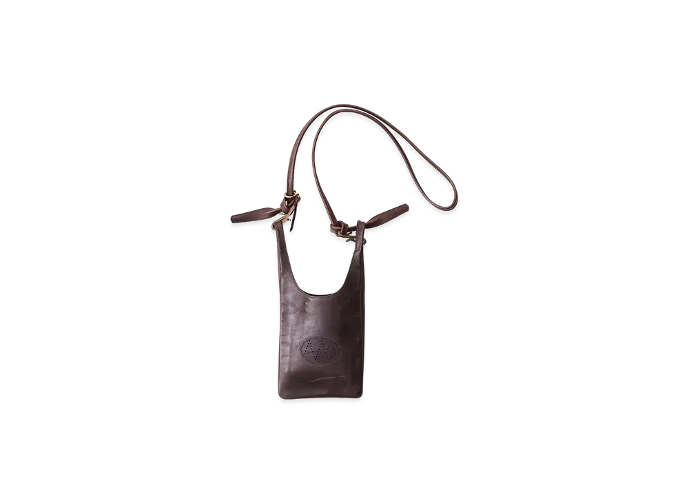 NICENESS H.R.Lowe Petit NN Shoulder Bag / Small Size - Oiled Horse Leather "Brown"