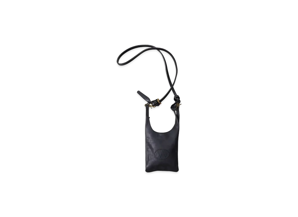 NICENESS H.R.Lowe Petit NN Shoulder Bag / Small Size - Oiled Horse Leather "Black"