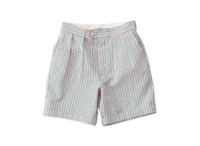 NICENESS M.Cruz Stretch Wide Shorts - Multi Stripe "Multi.St"