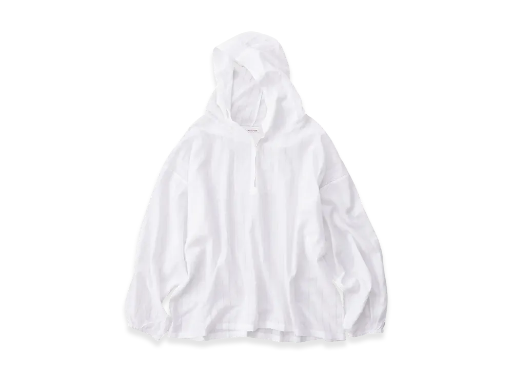 NICENESS D.Biddu Snow Parka - Pull Stripe Khadi "White"