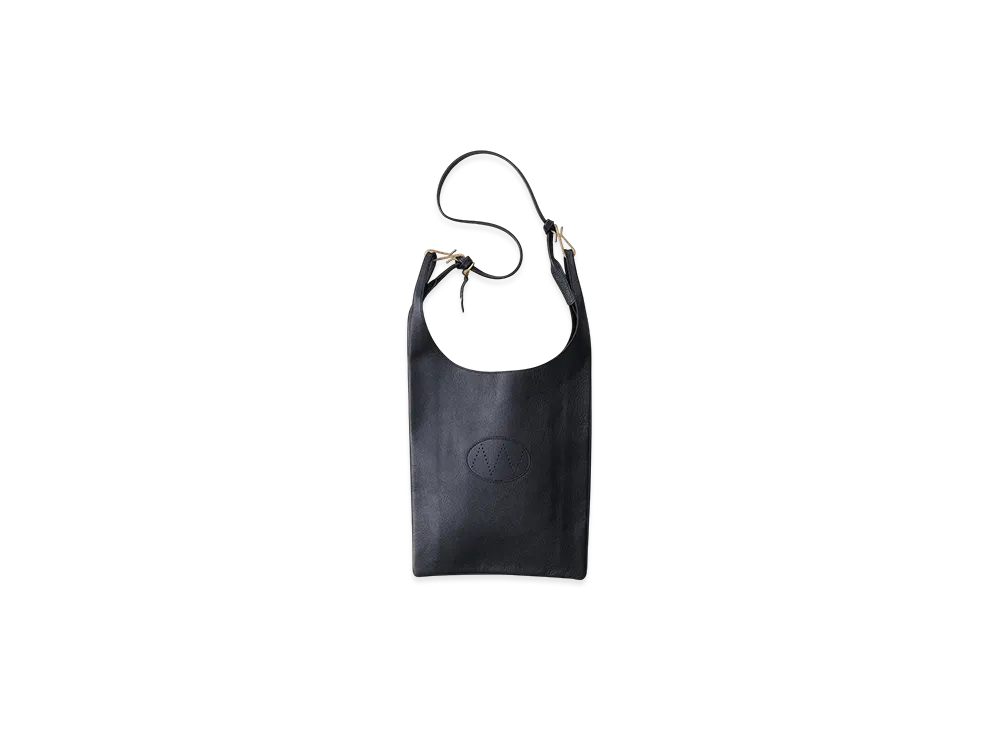 NICENESS Lowe-Midi NN Shoulder Bag / Medium - Horse Leather "Black"