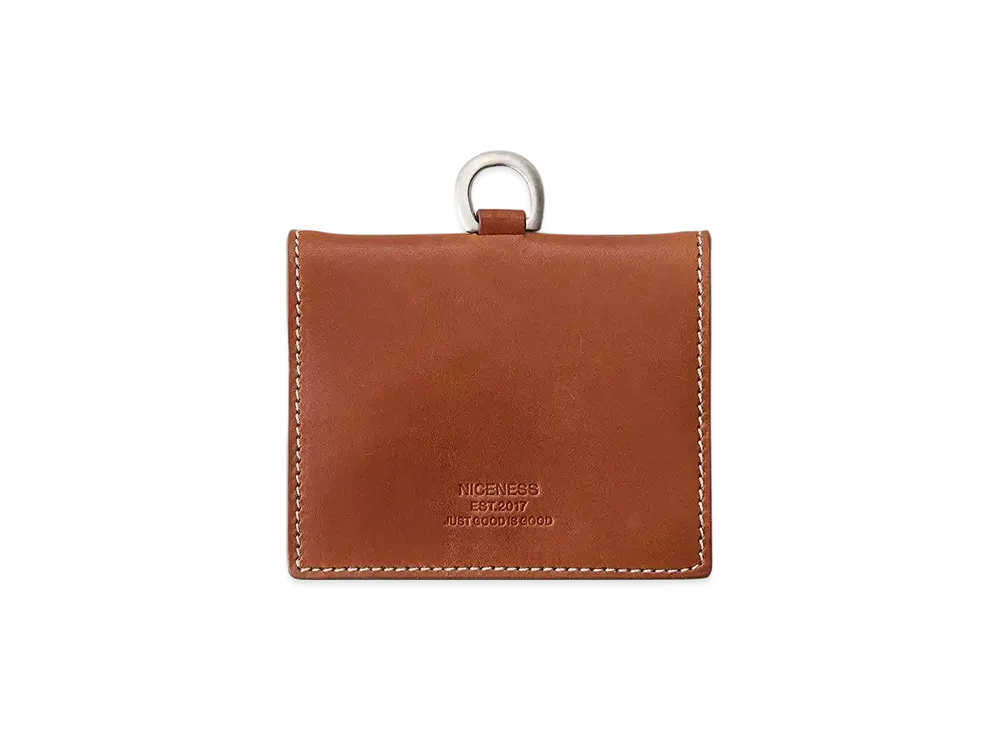 NICENESS Jello Coin Case "Cognac"