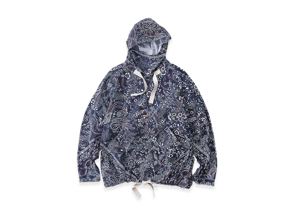 NICENESS Das Bandana Smock Parka "Navy"