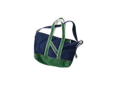 NICENESS L.Lesh Shoulder Tote Bag - Canvas "Navy"