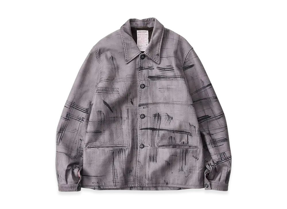 NICENESS Jay Coverall - Ink Leather "Ink"