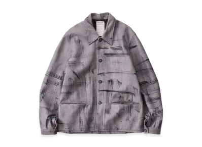 NICENESS Jay Coverall - Ink Leather "Ink"