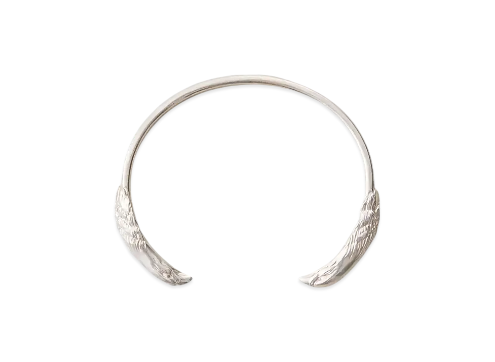 NICENESS E.Blow NN Eagle Silver Bangle / 5Mm "Silver"