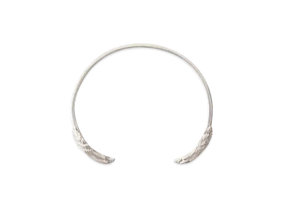NICENESS S.E.Blow NN Eagle Silver Bangle / 3Mm "Silver"
