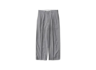 NICENESS Collier Fine Wool Wide Flying V Trousers "Hound'Stooth"