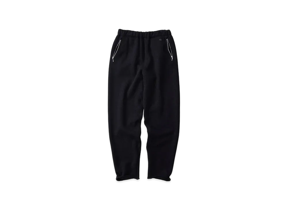 NICENESS Brett Wool Cashmere Boa Sweat Pants "Charcoal"