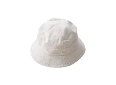 NICENESS Sylvain Herringbone Hunting Hat "Off White"